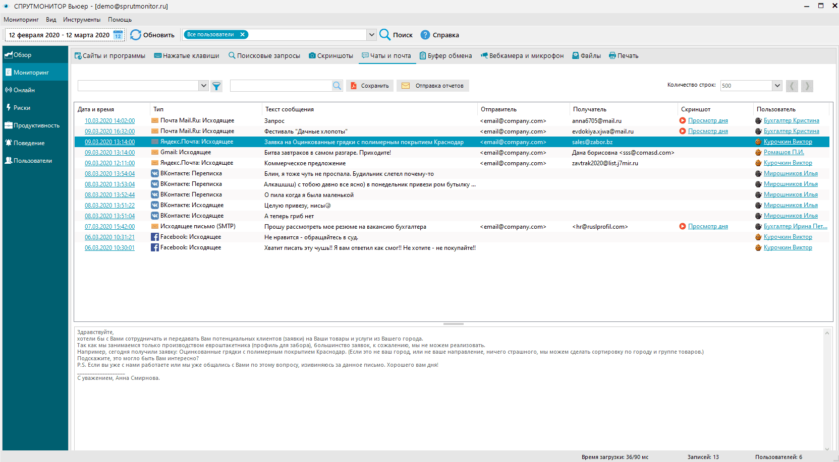 Спрут Монитор