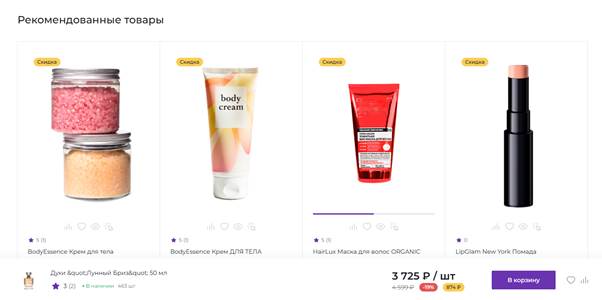 Перекрестные продажи INTEC.KOSMOS