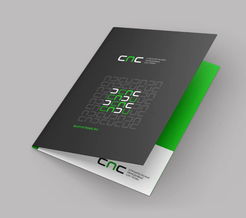 разработка фирменного стиля для компании<br> строительных передовых технологий СПС